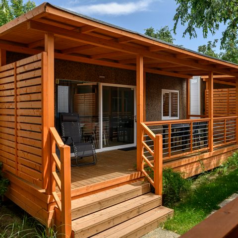 Stacaravan 4 personen - 'Ecolux' 31 m²