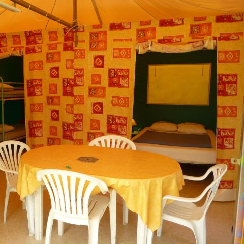 Glampingtent 5 personen - KIWI Zonder sanitair