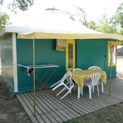 Glampingtent 5 personen - KIWI Zonder sanitair