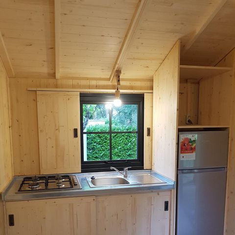 Chalet 2 personen - PILOTIS FEROE MOTEL