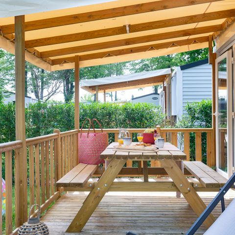 Stacaravan 4 personen - Cottage Relax - 2 slaapkamers - 4 personen