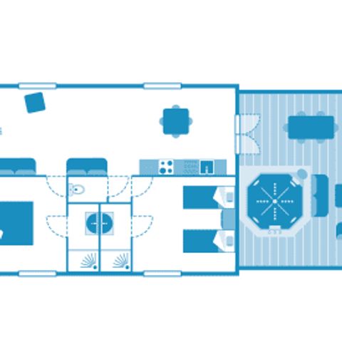 Appartement 4 personen - Flat Sérénité 4p 2ch Prestige