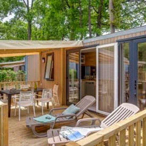 Stacaravan 6 personen - Cottage 6p 3ch 2SdB Clim ****