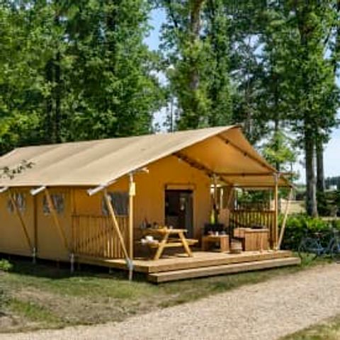 Safaritent 5 personen - Lodge 5p 2bed ****