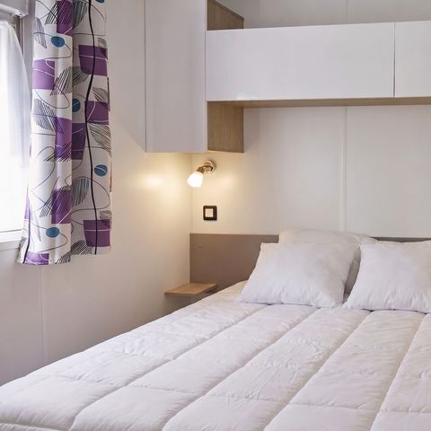 Stacaravan 6 personen - COMFORT - 3 slaapkamers - TV - CLIM - LV