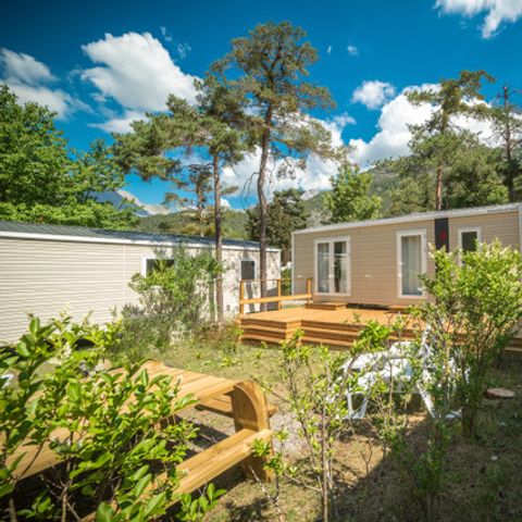 Stacaravan 12 personen - Stacaravans Le coin des copains -