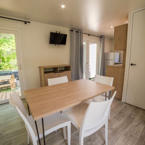 Stacaravan 4 personen - Stacaravan Le coin des copains - prijs voor 4 personen, tot 12 mogelijk