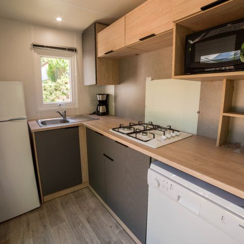Stacaravan 12 personen - Stacaravans Le coin des copains -