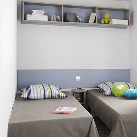 Stacaravan 6 personen - Comfort