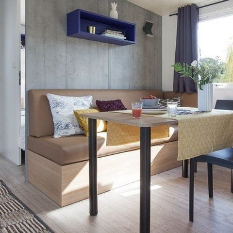 Stacaravan 6 personen - Comfort