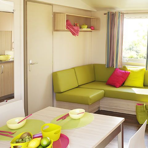 Stacaravan 6 personen - COMFORT