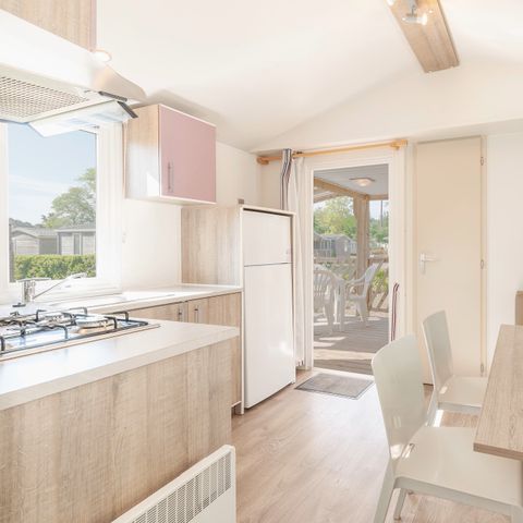 Stacaravan 6 personen - Comfort
