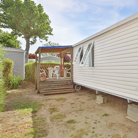 Stacaravan 6 personen - Comfort