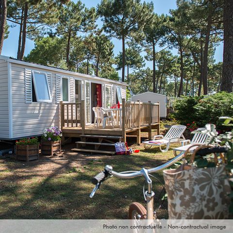 Stacaravan 6 personen - 3 slaapkamers