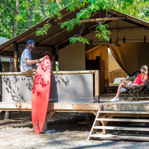 Safaritent 5 personen - Safari Lodge