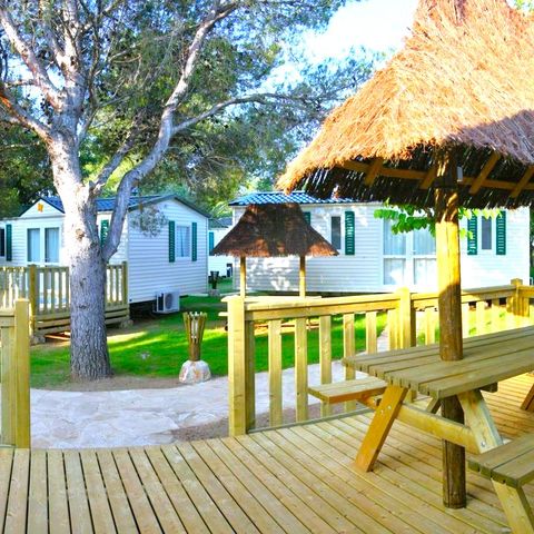 Stacaravan 6 personen - Cottage Wellness