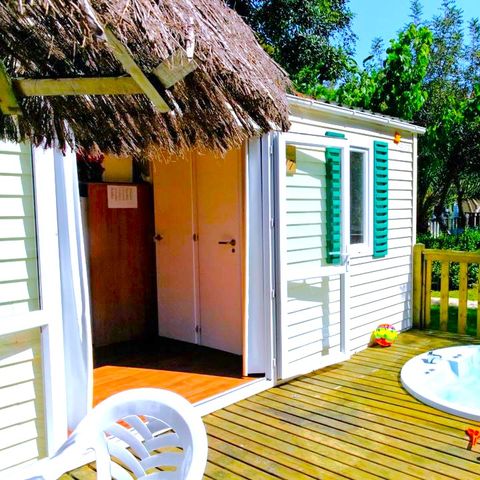 Stacaravan 6 personen - Cottage Wellness