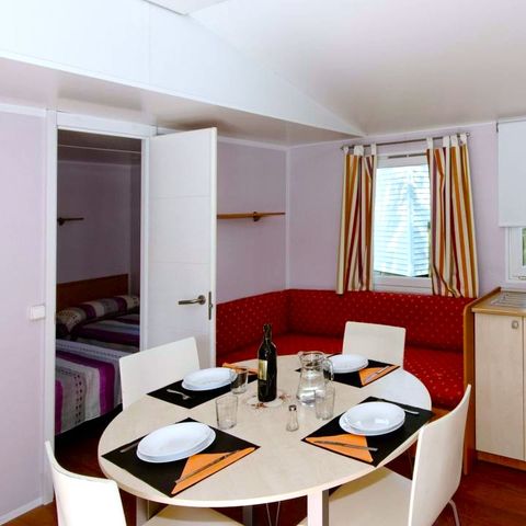 Stacaravan 6 personen - Cottage Wellness