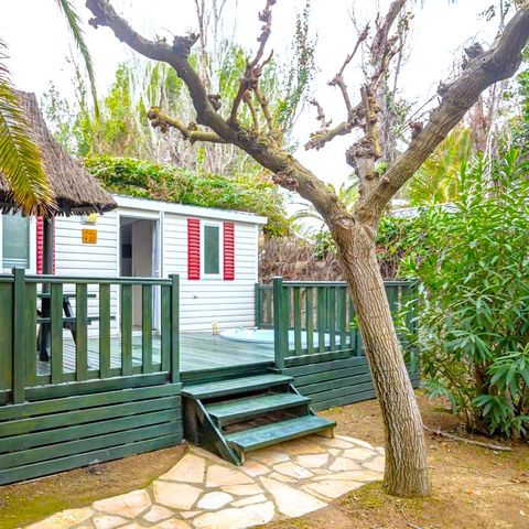 Stacaravan 6 personen - Cottage Wellness