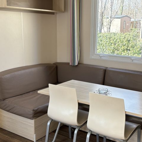 Stacaravan 4 personen - Comfort | 2 slaapkamers | 4 pers | Eenpersoons terras | Airconditioning