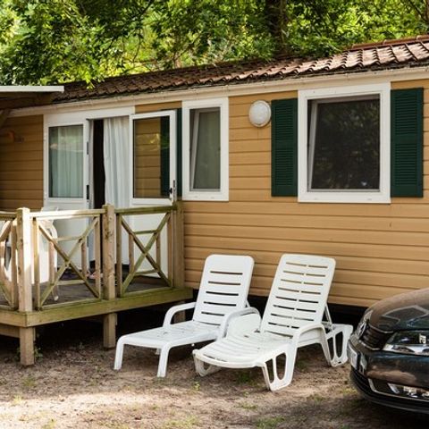 Stacaravan 6 personen - Familie + 3 slaapkamers