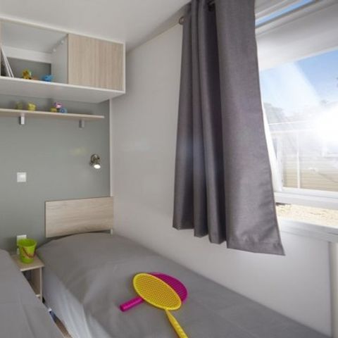Stacaravan 6 personen - Familie 3 slaapkamers