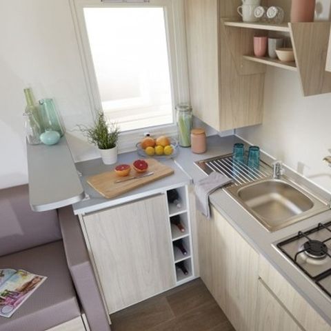 Stacaravan 6 personen - Familie 3 slaapkamers