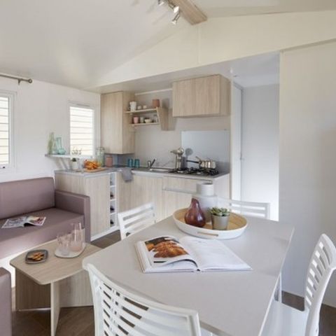 Stacaravan 6 personen - Familie 3 slaapkamers