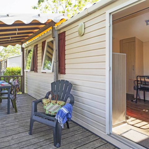 Stacaravan 6 personen - Stacaravan | Klassiek | 3 Slaapkamers | 6 Pers. | Verhoogd terras | Airconditioning.