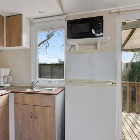 Stacaravan 6 personen - Stacaravan | Klassiek | 3 Slaapkamers | 6 Pers. | Verhoogd terras | Airconditioning.
