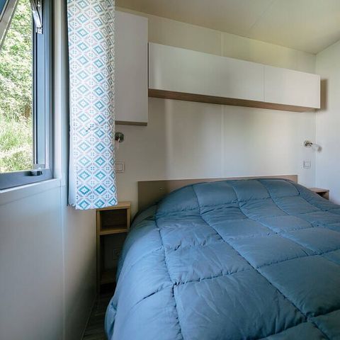 Stacaravan 6 personen - Mobile-home | Premium | 3 slaapkamers | 6 pers. | Verhoogd terras | Air-con.