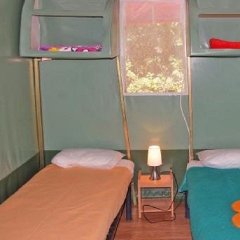 Glampingtent 4 personen - Eco - Lodge Tent (zonder sanitair)
