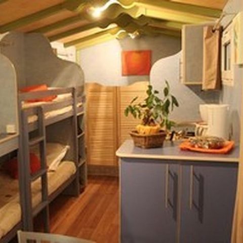 Accommodatie 4 personen - Ongewoon - La Roulotte (zonder sanitair)