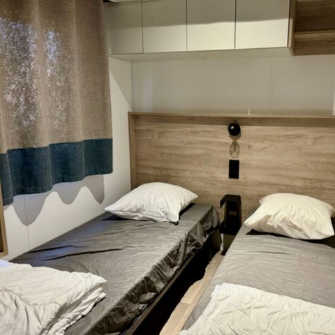 Stacaravan 6 personen - Paradis - Luxe 3 slaapkamers + 2 badkamers