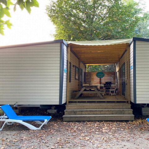 Stacaravan 12 personen - Family Max - 2 Mobiles Home 3 slaapkamers