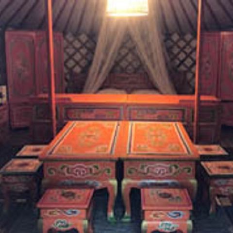 Accommodatie 4 personen - Ongewoon - De Yurt (zonder sanitair)