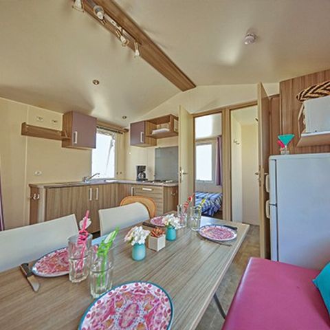 Stacaravan 6 personen - Classic XL | 2 slaapkamers | 4/6 pers. | Verhoogd terras