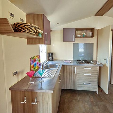 Stacaravan 6 personen - Classic XL | 2 slaapkamers | 4/6 pers. | Verhoogd terras