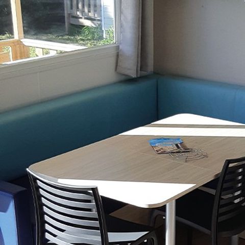 Stacaravan 6 personen - Comfort | 3 slaapkamers | 6 pers | Verhoogd terras | Airconditioning