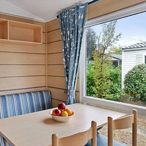 Stacaravan 4 personen - Comfort | 2 Slaapkamers | 4 Pers | Verhoogd terras | Airconditioning