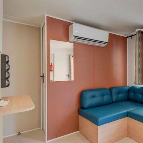 Stacaravan 6 personen - Mobile-home | Comfort XL | 3 slaapkamers | 6 pers. | Verhoogd terras | Airconditioning | TV