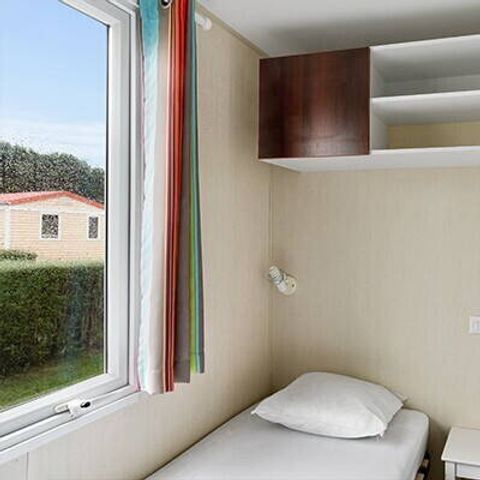 Stacaravan 6 personen - Klassiek | 2 Slaapkamers | 4/6 Pers. | Verhoogd terras