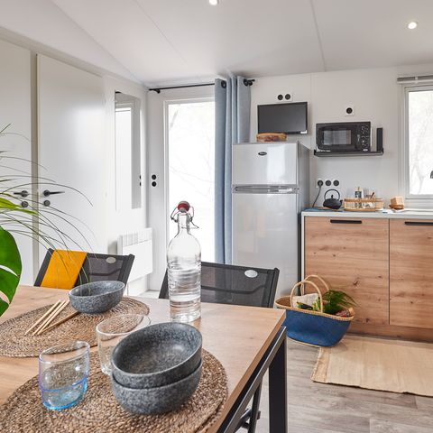 Stacaravan 6 personen - COTTAGE - 3 Slaapkamers - TV - CLIM - LV