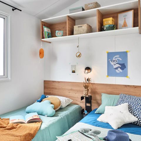 Stacaravan 6 personen - 4 kamers 6 personen Airconditioning + TV