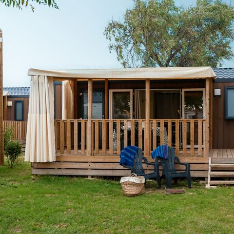 Stacaravan 6 personen - Bahia CONFORT Airconditioning.