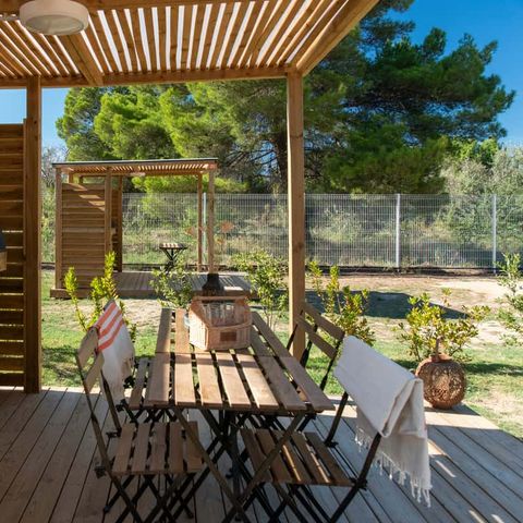Kampeerplaats - SIGNATURE met terras