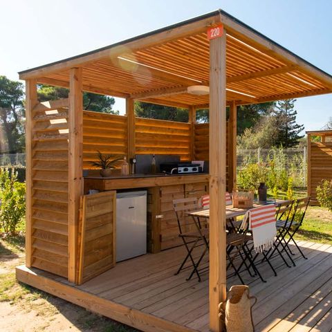 Kampeerplaats - SIGNATURE met terras
