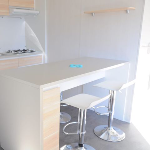 Stacaravan 5 personen - PREMIUM
