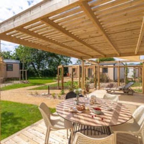 Stacaravan 4 personen - Cottage Rospico 4p 2bed 2bad Premium