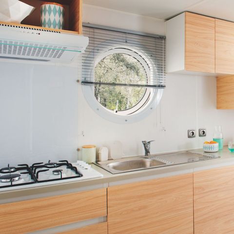Stacaravan 6 personen - Evasion 2 kamers 23m² (23m²)